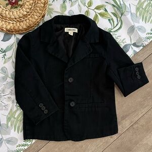 Vintage Cherokee Toddler Boy’s Classic Black Button Suit Like Blazer Jacket 4T